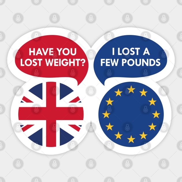 I Lost A Few Pounds Sticker by LuckyFoxDesigns